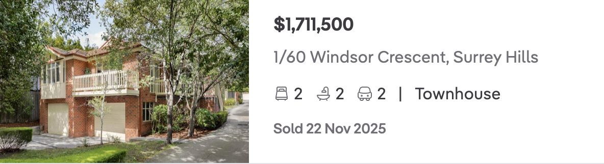 1/60 Windsor Crescent Surrey Hills