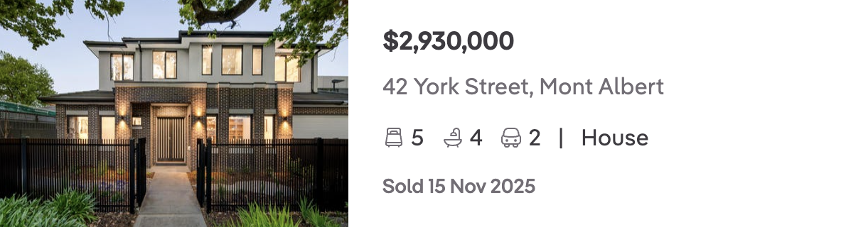 42 York St Mont Albert 