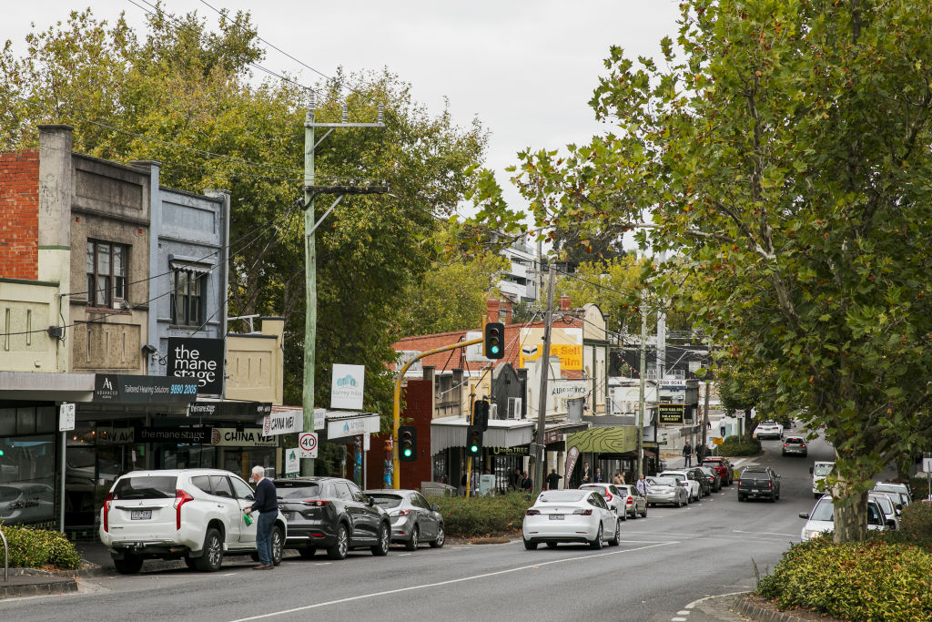 Surrey Hills streetscape